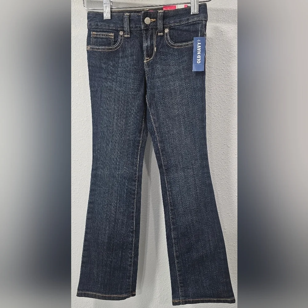 Old Navy Boot-Cut Girls Jeans Size 6 Slim-NWT
